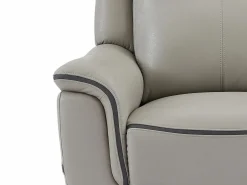 New Sillón relax eléctrico de cuero ADELIO Sillón De Piel|Sillón Relax