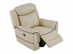 Best Sillón relax eléctrico de cuero color ADELIO Sillón De Piel|Sillón Relax