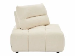 Vente-unique Sillón rinconera avanzado-retroceso en tela texturizada APOLIU