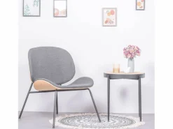 Best Sillón rústico en madera de nogal - Plymouth - Sillón Escandinavo