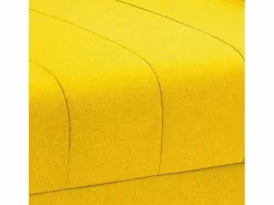Sale Le roi du relax Sillón Sofá Cama Plegable Reposabrazos de tela Deborah Twin Dos Plazas - Amarillo