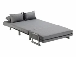 Best Sillón Sofá Cama Plegable Reposabrazos de tela Deborah Twin Dos Plazas - Sillón Cama