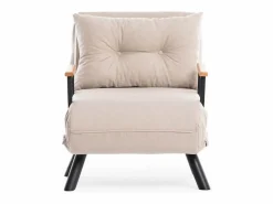 Menzzo Sillón-cama – 175 cm / 60 cm / 41 cm – – Metal