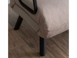 Menzzo Sillón-cama – 175 cm / 60 cm / 41 cm – – Metal