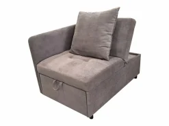 Sillón/sofá cama convertible - Respaldo regulable - Tejido de lino Sillón Cama