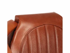 Online vidaxl Sillon de aviador de cuero auténtico marrón Marru00f3n