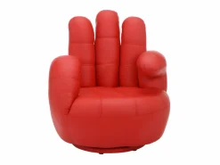 Best Sillon mano giratorio de piel sintetica en CATCHY Sillón En Forma De Mano