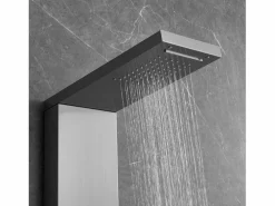 Outlet Sistema de Torre de Panel de Ducha SucceBuy de Acero Inoxidable, 4 Modos de Chorros de Catarata y Efecto de Lluvia Plateado
