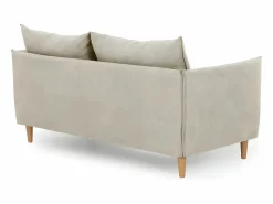 Best Sofá 3 Plazas Camel - Tejido de Poliéster (187 x 62 x 93 cm) - MELANIE Beige
