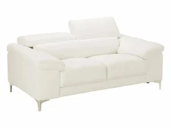 Outlet Sofá 3+2 plazas de piel de becerro en color SOLANGE Conjunto Sofás