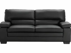 LINEA SOFA Sofá 3+1 plazas de piel de búfalo color MIMAS