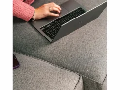 Best Sofá 5 Plazas - Chaise Longue con Cama Panorámica (317 x 157 x 91 cm) - JORDAN Gris