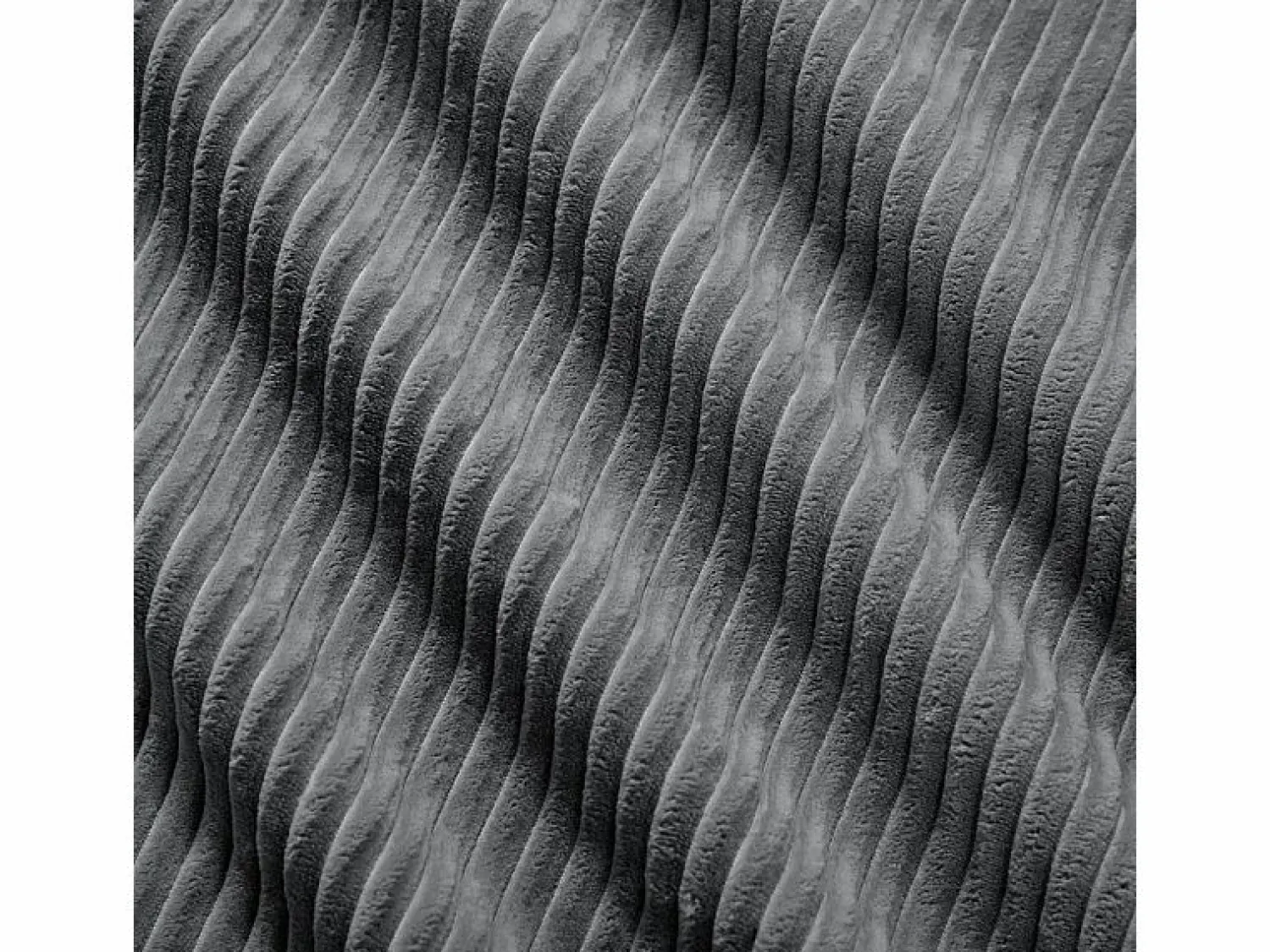 Sale Sofá 4 Plazas Modular de Pana Acanalada - con 4 Cojines - 388x103x75cm - Gris