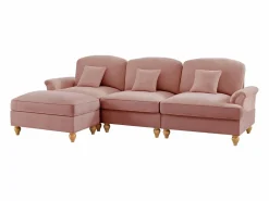 Best Sofá 3 plazas modular respaldo segmentado brazos florales chenilla Sofá Modular