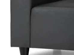 Best Sofá 3 Plazas - Tejido Capitoné (170 x 60 x 79 cm) - PEDRO Sofás De Piel Sintética