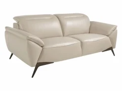 Outlet Angel Cerda Sofá 2 plazas piel gris taupe 6131 Beige