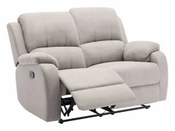 Outlet Sofá 2 plazas reclinable de microfibra BRODY Sofá Relax