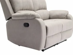 Outlet Sofá 2 plazas reclinable de microfibra BRODY Sofá Relax