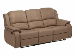 Outlet Sofá 3+2+1 plazas relax de microfibra HERNANI Conjunto Sofá Y Sillón