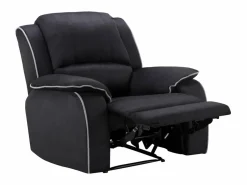 Outlet Sofá 3+1 plazas relax de microfibra color HERNANI Conjunto Sofá Y Sillón