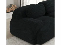 DripeX Sofá angular 3 plazas modular - de Pana - con 3 cojines y otomana - 298x178x75cm -