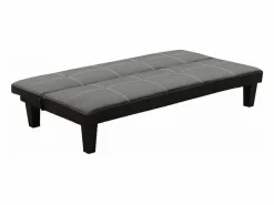 Best Modus Sofa Sofá cama 3 plazas cuero polipiel Topazio pronto letto - Negro