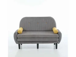 Sofá cama 2 plazas de pana - convertible en cama o chaise longue Sofá - 2 Plazas|Sofá Cama