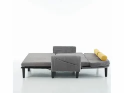 Sofá cama 2 plazas de pana - convertible en cama o chaise longue Sofá - 2 Plazas|Sofá Cama
