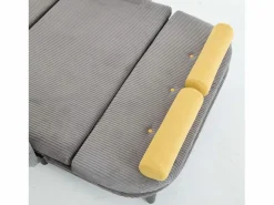 Sofá cama 2 plazas de pana - convertible en cama o chaise longue Sofá - 2 Plazas|Sofá Cama