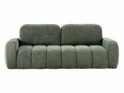 Clearance Vente-unique Sofá cama 3 plazas en chenilla TALIVO Verde