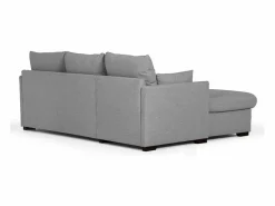 Sofá Cama 3 Plazas - Chaise Longue Reversible Derecha/Izquierda con Almacenamiento Integrado (221 x 162 x 85 cm) - ORLANDO