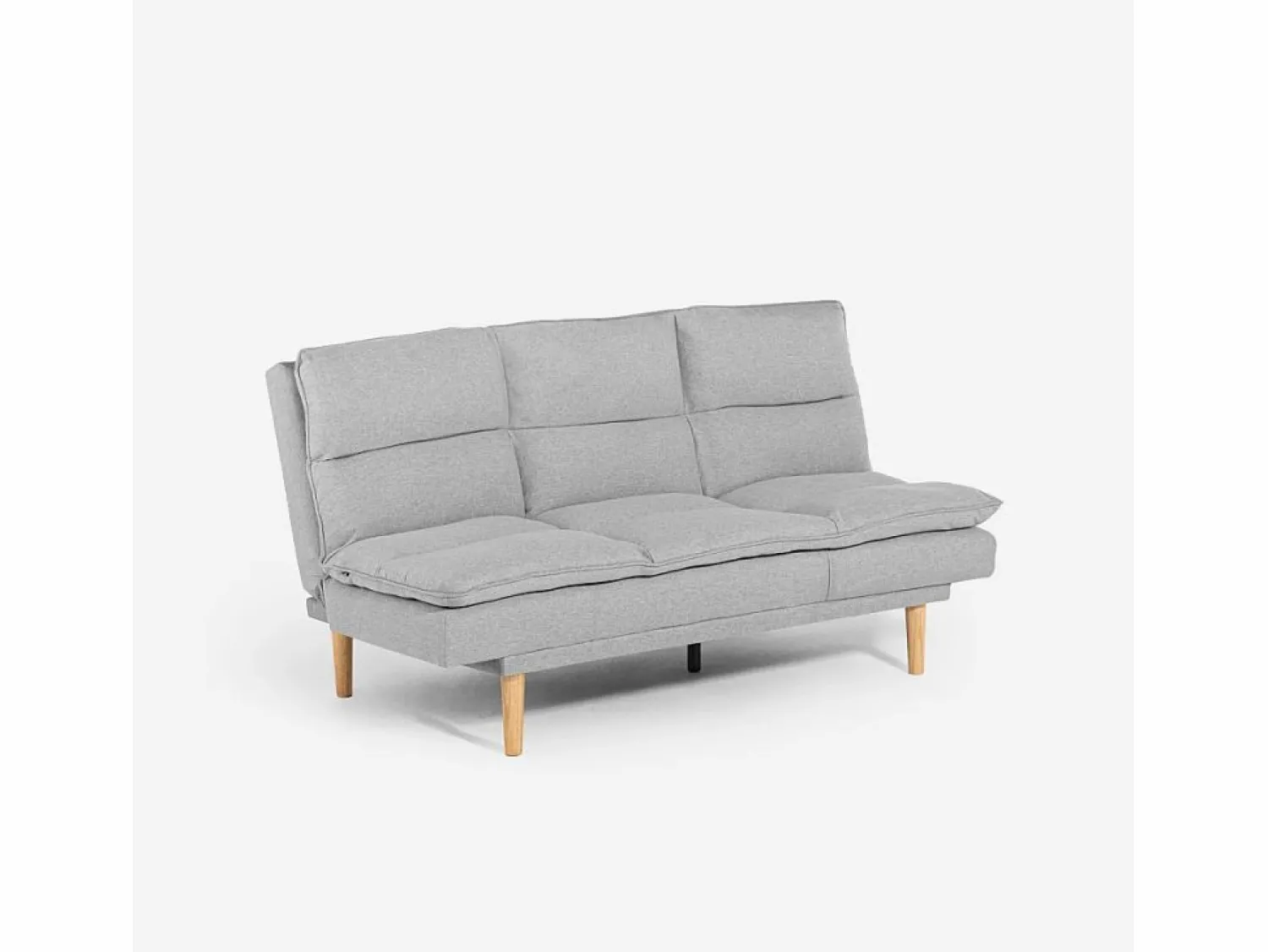 Online Sofá cama clic clac de 2 plazas de tela con respaldo reclinable Livra - Todos Los Sofás|Sofá De Tela