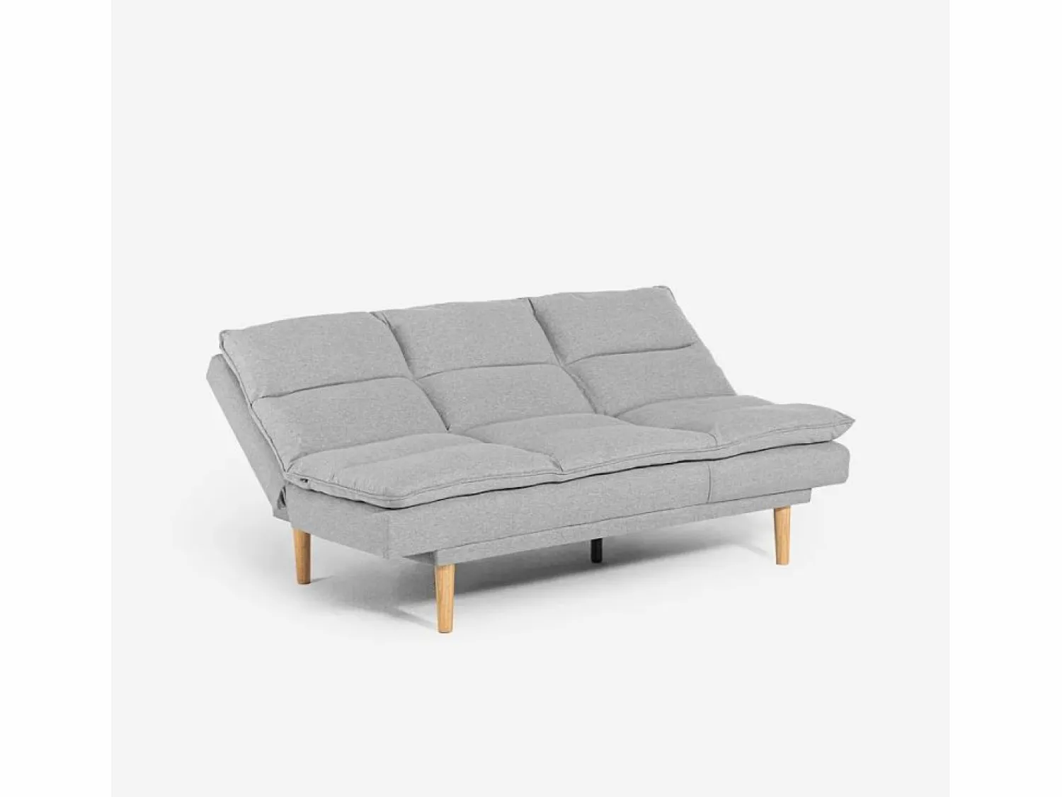 Online Sofá cama clic clac de 2 plazas de tela con respaldo reclinable Livra - Todos Los Sofás|Sofá De Tela