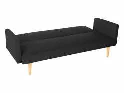 Discount Modus Sofa Sofá cama clic clac de 3 plazas en tejido de diseño nórdico reclinable Perla - Negro