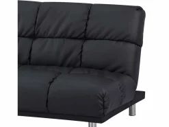 SENHO Sofá cama clic-clac de 2 plazas con chaise longue reversible en PU - MELLOW