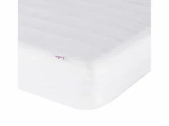 vidaxl Sofá cama con colchón tela gris taupe 80x200 cm