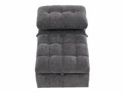 Merax Sofá cama convertible - 68 x 95 x 76 cm - con respaldo y asiento regulables - tela -