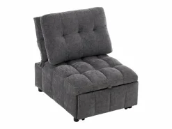 Merax Sofá cama convertible - 68 x 95 x 76 cm - con respaldo y asiento regulables - tela -