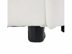 Sale Merax Sofá cama convertible - 68 x 95 x 76 cm - con respaldo y asiento regulables - tela - Blanco
