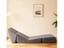 Sofá cama Convertible Relax Lectura Espuma confortable Franela Sillón Cama
