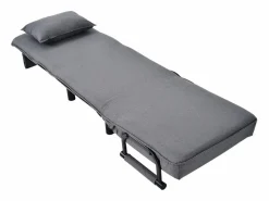 Online Sofá cama convertible, sillón regulable con 6 posiciones, canapé. Gris