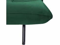 Happy Garden Sofá cama de 3 plazas ANATOLE de terciopelo -