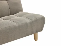 Best Sofá cama de 3 plazas clic-clac de tela ESTEBAN Sofá Escandinavo