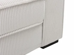 Online Vente-unique Sofá cama de 3 plazas convertible en terciopelo FINORO Beige