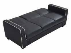 Clearance Sofá cama de 3 plazas convertible en cama NATY - Sofá - 3 Plazas|Sofás De Piel Sintética