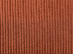 Vente-unique Sofá cama de 3 plazas convertible de terciopelo acanalado color FINORO