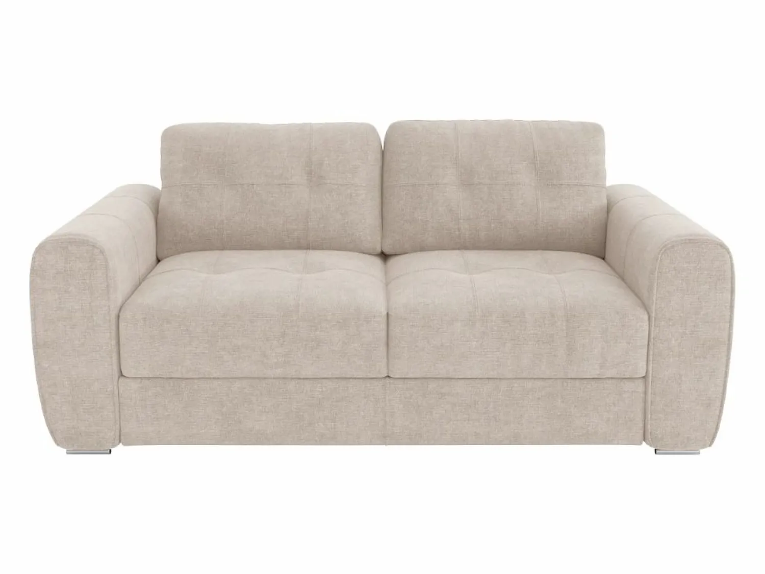 Outlet Sofá cama de 3 plazas de apertura rápida de tela . Cama de 140 cm - Colchón de 22 cm BOLIPO Sofá - 3 Plazas|Sofá Cama