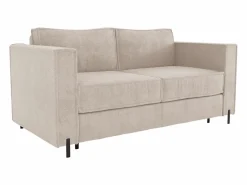 Clearance Sofá cama de 4 plazas de apertura rápida de tela colchón de 20 cm ELORYA Sofá - 4 Plazas