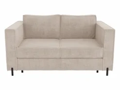 Clearance Sofá cama de 3 plazas de apertura rápida de tela texturizada colchón de 14 cm ELORYA Sofá - 3 Plazas|Sofá De Tela