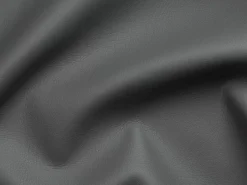Vente-unique Sofá cama de 3 plazas de cuero - Cama de 140 cm - Colchón de 18 cm - CALITO Gris